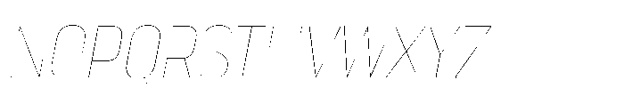 Lütschine Lutschine Hairline x3 Italic Font UPPERCASE