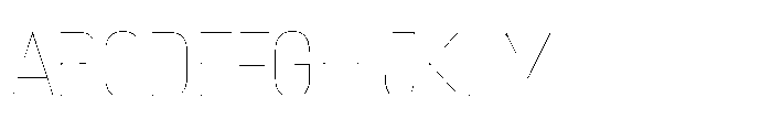 Lütschine Lutschine Hairline x3 Font UPPERCASE