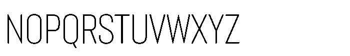 Lütschine Lutschine Light Con x1 Font UPPERCASE