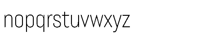Lütschine Lutschine Light Con x1 Font LOWERCASE