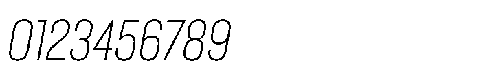 Lütschine Lutschine Light Con x2 Italic Font OTHER CHARS