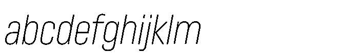 Lütschine Lutschine Light Con x2 Italic FONT