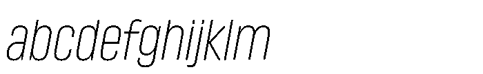 Lütschine Lutschine Light Con x3 Italic FONT