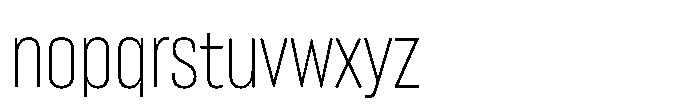 Lütschine Lutschine Light Con x3 Font LOWERCASE