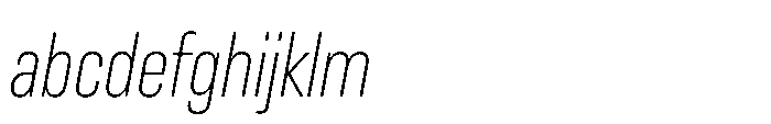 Lütschine Lutschine Light Nar x1 Italic FONT