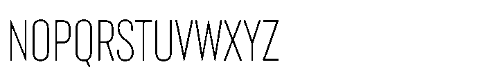 Lütschine Lutschine Light Nar x1 Font UPPERCASE