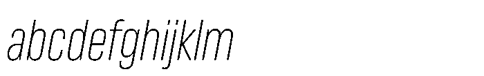 Lütschine Lutschine Light Nar x2 Italic FONT