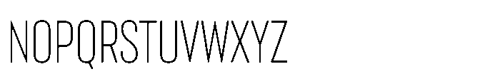 Lütschine Lutschine Light Nar x2 Font UPPERCASE