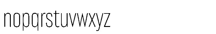 Lütschine Lutschine Light Nar x2 Font LOWERCASE