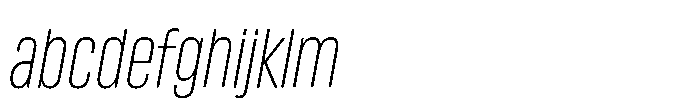 Lütschine Lutschine Light Nar x3 Italic FONT
