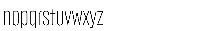 Lütschine Lutschine Light Nar x3 Font LOWERCASE