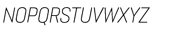 Lütschine Lutschine Light x1 Italic Font UPPERCASE