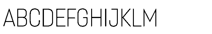 Lütschine Lutschine Light x1 Font UPPERCASE