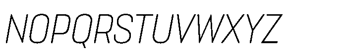Lütschine Lutschine Light x3 Italic Font UPPERCASE