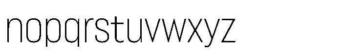 Lütschine Lutschine Light x3 Font LOWERCASE