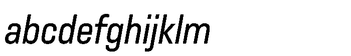 Lütschine Lutschine Medium Con x1 Italic FONT