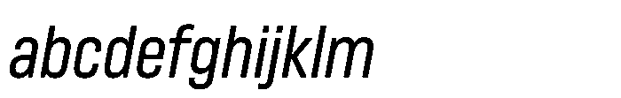 Lütschine Lutschine Medium Con x2 Italic FONT