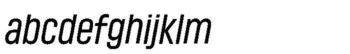 Lütschine Lutschine Medium Con x3 Italic FONT