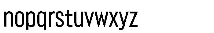Lütschine Lutschine Medium Con x3 Font LOWERCASE