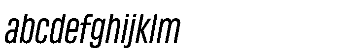 Lütschine Lutschine Medium Nar x3 Italic FONT