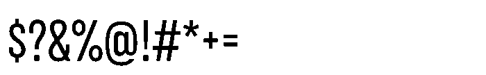 Lütschine Lutschine Medium Nar x3 Font OTHER CHARS