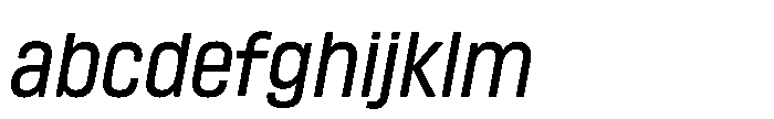 Lütschine Lutschine Medium x3 Italic FONT