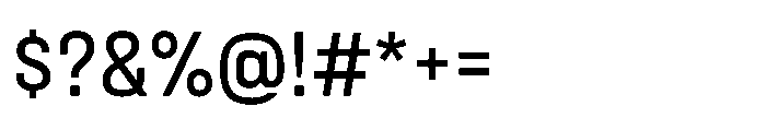Lütschine Lutschine Medium x3 Font OTHER CHARS