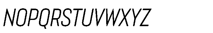 Lütschine Lutschine Regular Con x2 Italic Font UPPERCASE