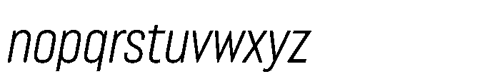 Lütschine Lutschine Regular Con x2 Italic Font LOWERCASE