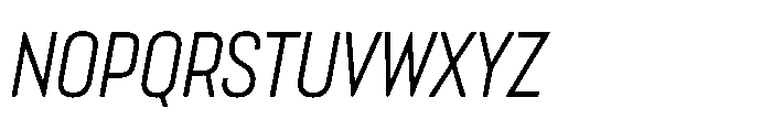 Lütschine Lutschine Regular Con x3 Italic Font UPPERCASE