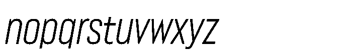Lütschine Lutschine Regular Con x3 Italic Font LOWERCASE