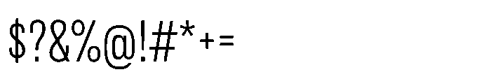 Lütschine Lutschine Regular Nar x1 Font OTHER CHARS