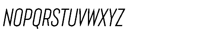 Lütschine Lutschine Regular Nar x2 Italic Font UPPERCASE