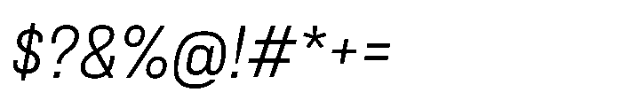 Lütschine Lutschine Regular x1 Italic Font OTHER CHARS