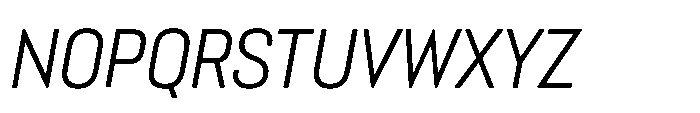 Lütschine Lutschine Regular x1 Italic Font UPPERCASE