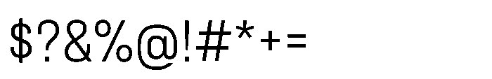 Lütschine Lutschine Regular x1 Font OTHER CHARS