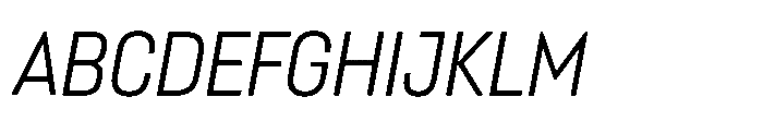 Lütschine Lutschine Regular x2 Italic Font UPPERCASE