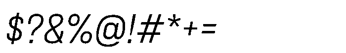 Lütschine Lutschine Regular x3 Italic Font OTHER CHARS
