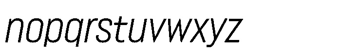 Lütschine Lutschine Regular x3 Italic Font LOWERCASE