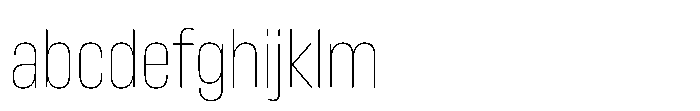Lütschine Lutschine Thin Con x2 FONT
