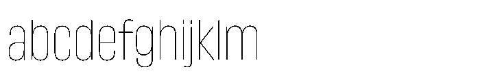 Lütschine Lutschine Thin Con x3 FONT