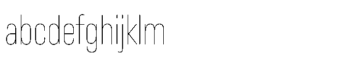 Lütschine Lutschine Thin Nar x1 FONT