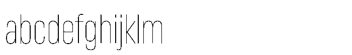 Lütschine Lutschine Thin Nar x2 FONT