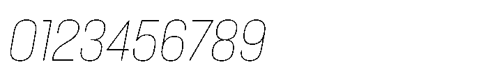 Lütschine Lutschine Thin x1 Italic Font OTHER CHARS