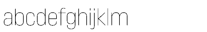 Lütschine Lutschine Thin x2 FONT