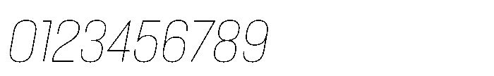 Lütschine Lutschine Thin x3 Italic Font OTHER CHARS