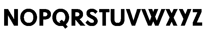 L10 Bold Webfont Font UPPERCASE