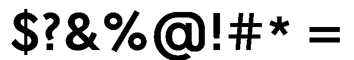 L10 Medium Font OTHER CHARS