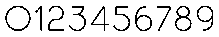 Lafeef Light Font OTHER CHARS