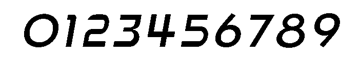 Lafet Regular Oblique Font OTHER CHARS